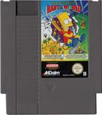 The Simpsons Bart vs the World (losse cassette) (Nintendo..., Spelcomputers en Games, Games | Nintendo NES, Gebruikt, Verzenden