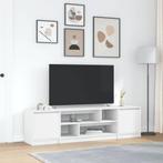 vidaXL Tv-meubel 188,5x41x50 cm spaanplaat wit, Verzenden, 150 tot 200 cm, Nieuw, Minder dan 100 cm