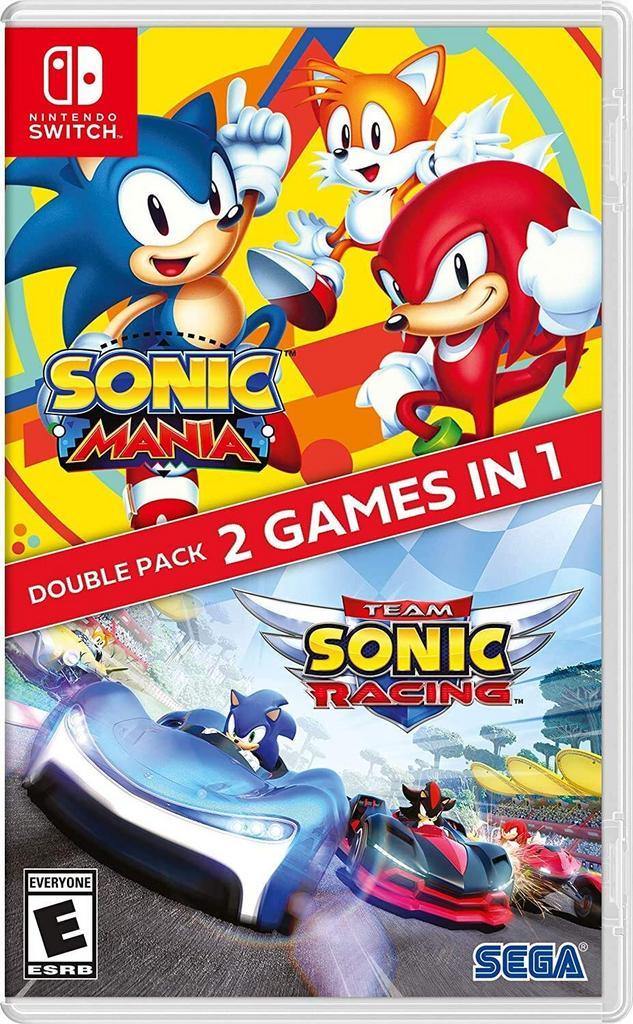Sonic Mania + Team Sonic Racing (Nieuw) (Switch Games), Spelcomputers en Games, Games | Nintendo Switch, Nieuw, Ophalen of Verzenden
