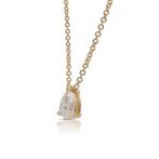 Ketting met hanger - 18 karaat Geel goud - 1.69ct. tw.