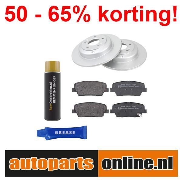 Remschijven + Remblokken Hyundai Genesis achterzijde, Auto-onderdelen, Besturing, Nieuw, Hyundai, Verzenden