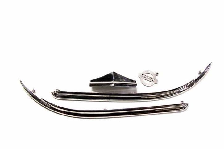 Motorkap sierlijst RVS 3 - delig, Auto-onderdelen, Carrosserie en Plaatwerk, Ophalen of Verzenden