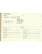 1985 PORSCHE 944 INSTRUCTIEBOEKJE | SERVICEBOEKJE ENGELS