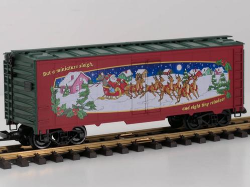 PIKO 38944 G Weihnachtswagen 2022 Boxcar, Vitrinemodell, Hobby en Vrije tijd, Modeltreinen | Overige schalen, Overige typen, Zo goed als nieuw