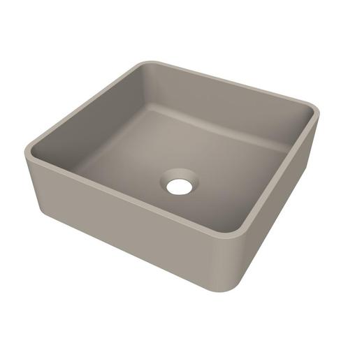 Arcqua Case Opbouw Waskom Vierkant 37x37 Mat Klei, Doe-het-zelf en Verbouw, Sanitair, Overige typen, Nieuw, Ophalen of Verzenden