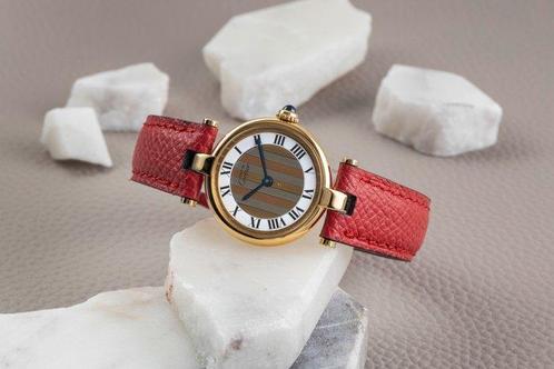 Cartier - Vermeil - Dames - 1990, Sieraden, Tassen en Uiterlijk, Horloges | Heren