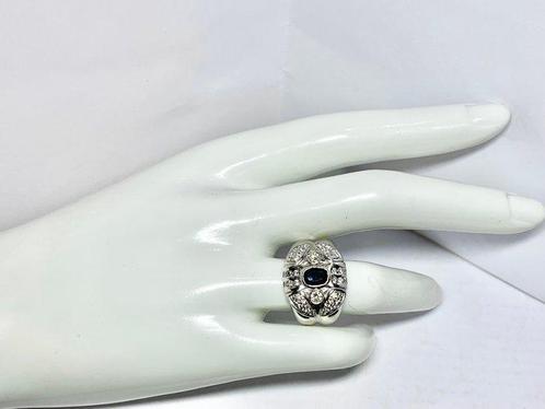 Pala Diamond - Statement ring - 18 karaat Witgoud - 1.13ct., Sieraden, Tassen en Uiterlijk, Antieke sieraden