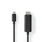 USB C naar HDMI kabel | Nedis | 2 meter, Computers en Software, Pc- en Netwerkkabels, Nieuw, Verzenden