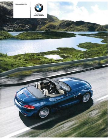 2009 BMW Z4 ROADSTER & COUPÉ BROCHURE ENGELS beschikbaar voor biedingen
