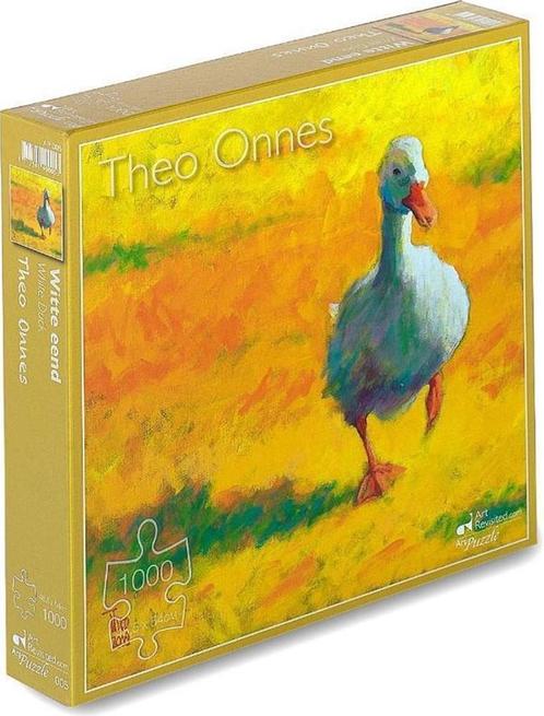 Witte Eend - Theo Onnes Puzzel (1000 stukjes) | Art, Hobby en Vrije tijd, Denksport en Puzzels, Nieuw, Verzenden