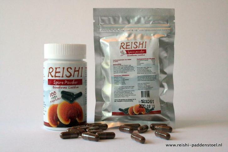 Reishi Spore Poeder, Sport en Fitness, Gezondheidsproducten en Wellness, Poeder of Drank, Nieuw, Ophalen of Verzenden