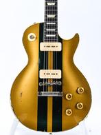 Gibson Custom 56 Les Paul All Gold w/ British Racing Gree..., Ophalen of Verzenden, Nieuw, Solid body, Gibson