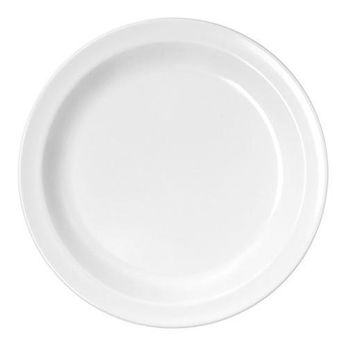 Melamine Bord | Ø19,5cm | Wit, Zakelijke goederen, Horeca | Overige, Verzenden