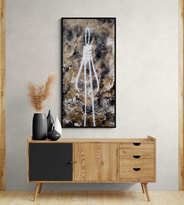 RAM - Absolute Beginners - White, Antiek en Kunst, Kunst | Schilderijen | Modern