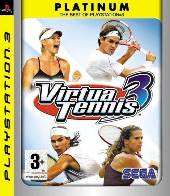 Playstation 3 Virtua Tennis 3, Spelcomputers en Games, Games | Sony PlayStation 3, Zo goed als nieuw, Verzenden