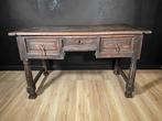 Bureau - Hout - Antiek bureau van notenhout, Antiek en Kunst