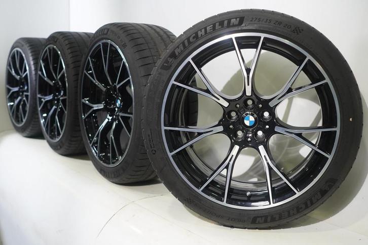 BMW M5 F90 M8 F90 F91 F92 789M 20 inch velgen Michelin Zomer, Auto-onderdelen, Banden en Velgen, Velg(en), Gebruikt, 20 inch, Zomerbanden
