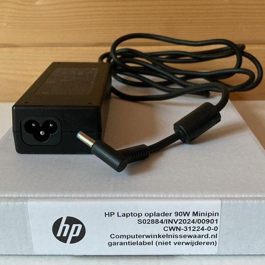 HP 90W original adapter Voeding Oplader (mini pin), Computers en Software, Overige Computers en Software, Nieuw, Ophalen of Verzenden