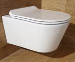 Neuer Easy Flush rimfree slim hangtoilet zonder bidet wit, Doe-het-zelf en Verbouw, Sanitair, Nieuw, Ophalen of Verzenden