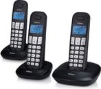 Profoon PDX-1130 Draadloze Dect Telefoon - 3 handposten - La, Verzenden, Zo goed als nieuw