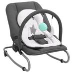 VidaXL Babyschommel - Met Veiligheidsgordel - Antraciet - 77, Verzenden, Nieuw