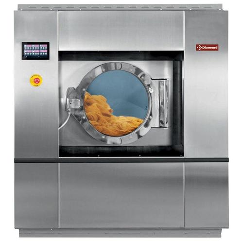 Wasmachine | Vloerbevestiging | 30kg | RVS | Touchscreen |, Zakelijke goederen, Horeca | Keukenapparatuur, Nieuw in verpakking