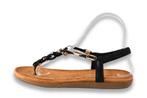 Dolcis Sandalen in maat 38 Zwart | 10% extra korting, Dolcis, Verzenden, Zwart, Sandalen of Muiltjes