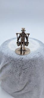 schoonhoven - Miniatuur figuur - Man met juk & man op fiets