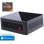 NUC Mini PC -  Ryzen 7 5700U - 16GB - 512GB SSD - Mini PC, Computers en Software, Desktop Pc's, Nieuw
