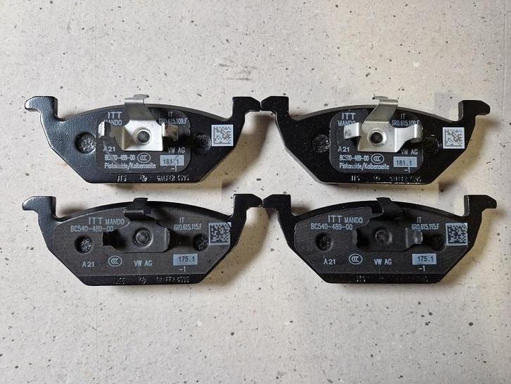 Remblok set Voor origineel VW Audi Skoda Seat 6C0698151D, Auto-onderdelen, Overige Auto-onderdelen, Nieuw, Verzenden