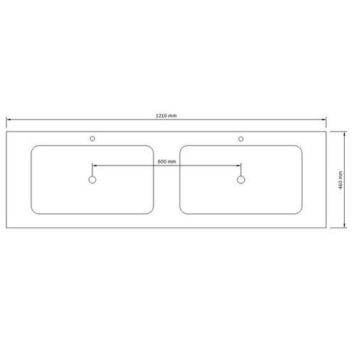 AKTIE! Badmeubel Boss & Wessing Paris 120 cm Compleet, Huis en Inrichting, Badkamer | Badkamermeubels, Ophalen of Verzenden