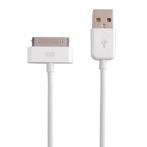 30 pin USB kabel voor iPhone, iPod en iPad - 1 meter - Wit, Nieuw, Verzenden