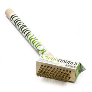 Onkruidborstel | Pro Garden (36 cm, Metaal/Hout), Tuin en Terras, Hand-tuingereedschap, Nieuw, Verzenden