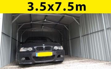 Grote schuur tuinhuis autostalling berging 350 x 750 cm 32L beschikbaar voor biedingen