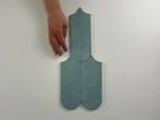 Wandtegel Blauw 8x21,5cm (Muurtegels, Afbouwmaterialen), Doe-het-zelf en Verbouw, Tegels, Nieuw, 20 tot 40 cm, 10 m² of meer, Wandtegels