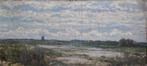 A. van Everdingen (1832-1912) - Polderlandschaft mit Mühlen