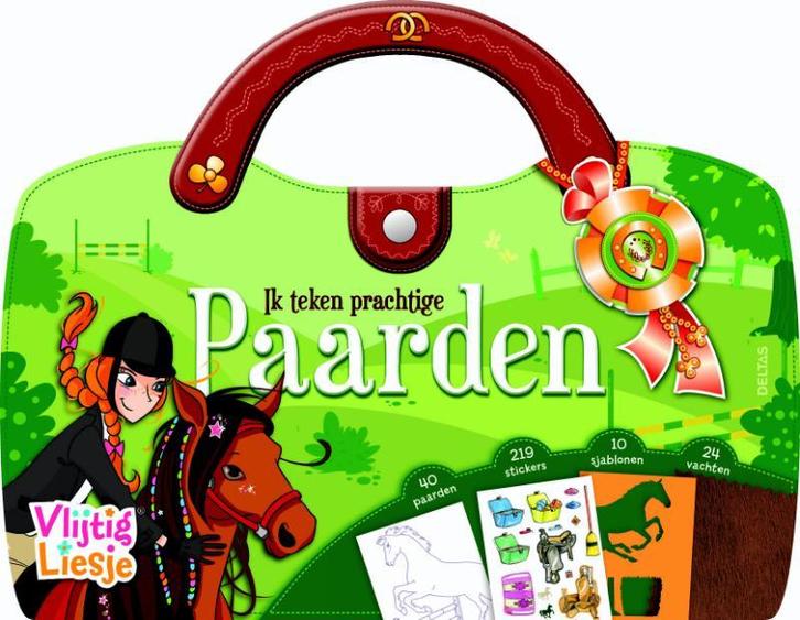 Ik teken prachtige paarden / Vlijtig Liesje 9789044728217, Boeken, Kinderboeken | Baby's en Peuters, Zo goed als nieuw, Verzenden