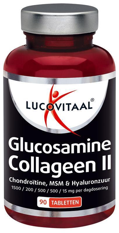 Lucovitaal Glucosamine collageen type 2 90 Tabletten, Sport en Fitness, Gezondheidsproducten en Wellness, Verzenden