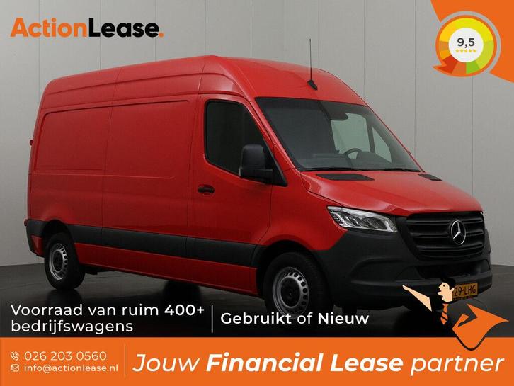 Mercedes Sprinter Bestelbus L2 H2 2021 Diesel Automaat, Auto's, Mercedes-Benz, Te koop, Zwart, Automaat, Financial lease, BTW verrekenbaar