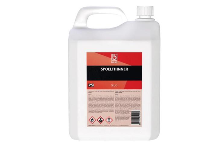 Bleko spoelthinner 5 liter, can, Doe-het-zelf en Verbouw, Verf, Beits en Lak, Nieuw, Verzenden
