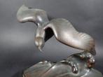Marcel Guillemard - J.B. LEONARD - Snijwerk, Mouette en vol, Antiek en Kunst