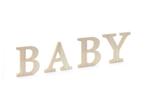 Houten Letters Baby, Hobby en Vrije tijd, Verzenden, Nieuw