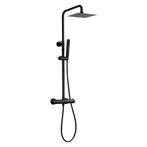 Regendoucheset BWS Thermostatisch Square met Handdouche Mat, Doe-het-zelf en Verbouw, Sanitair, Ophalen of Verzenden, Nieuw, Kraan