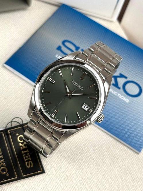Seiko - Essentials Date - Zonder Minimumprijs - SUR527 -, Sieraden, Tassen en Uiterlijk, Horloges | Heren