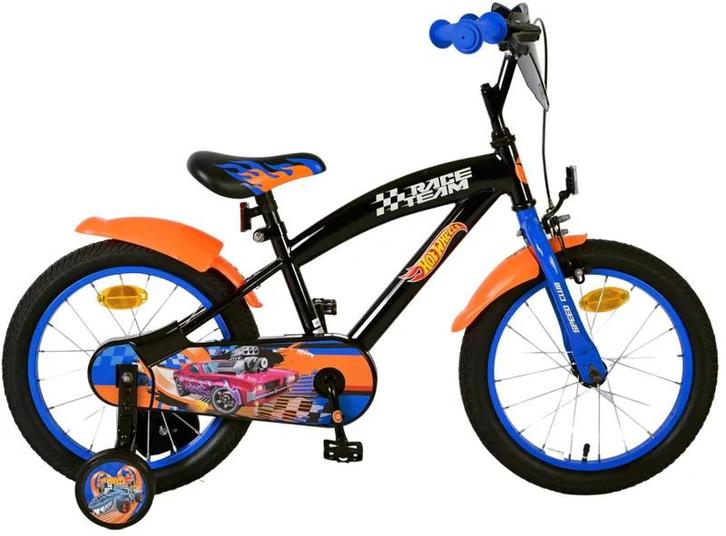 Hot Wheels Kinderfiets - Jongens - 16 inch - Zwart Oranje Bl, Fietsen en Brommers, Fietsen | Kinderfietsjes, Nieuw, Ophalen of Verzenden