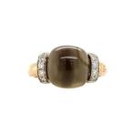 Rosegouden Bigli mini sweety ring 18 krt, Sieraden, Tassen en Uiterlijk, Ringen, Verzenden, Zo goed als nieuw, Grijs, Goud