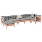 vidaXL 7-delige Loungeset met kussens massief douglas, Tuin en Terras, Tuinsets en Loungesets, Verzenden, Nieuw, Loungeset