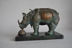 Salvador Dali (1904-1989) - Beeld, Rhinocerus/Neushoorn -, Antiek en Kunst