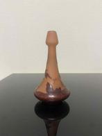 Emile Gallé - Vaas - Geëtst met decor van kruisbessen - Glas, Antiek en Kunst, Antiek | Glas en Kristal
