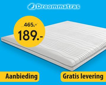 Koudschuim Topdekmatras/topper 160×200 dikte 7 cm beschikbaar voor biedingen